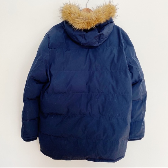 Tommy Hilfiger Long Snorkel Navy Artic Hooded Coat Parka - Picture 7 of 14